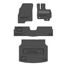 Chery Tiggo 4Pro Rubber Floor Mat Black (Imported)Model 2022-2023