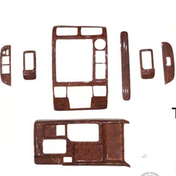 Toyota Prado FJ90 Interior Wooden Kit (7 PCS) Model 1996-2002