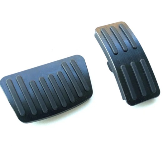 Proton X70 - Pedal Covers Black / Silver