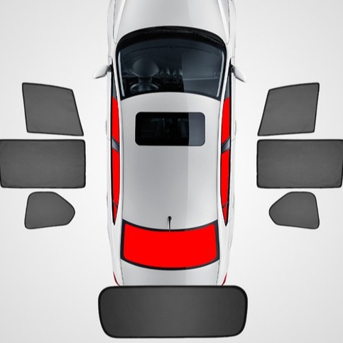Chery Tiggo 8 Curtain/Sunshade Magnetic (7Pcs) Model 2022-2023