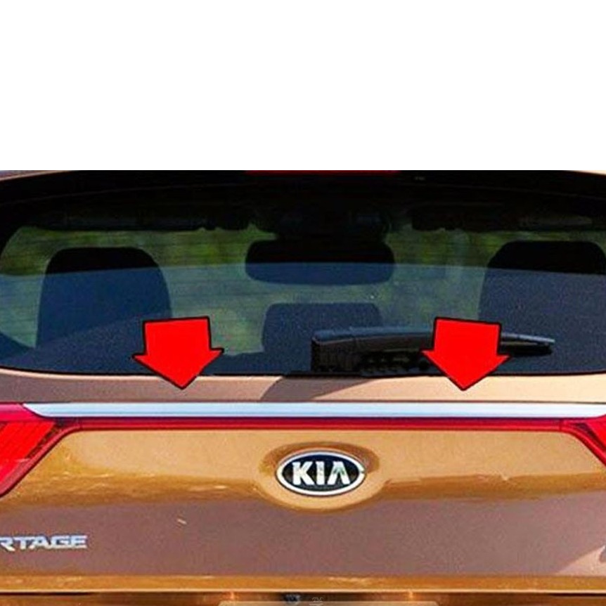 KIA Sportage Trunk Up Trim Garnish Chrome - Model 2019-2020