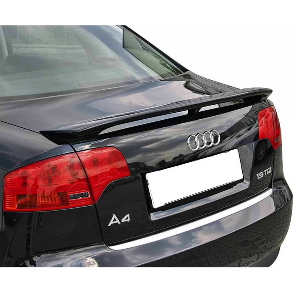 Audi A4 Trunk Spoiler Unpainted (533B-A4-13 Taiwan) Model 2008-2016