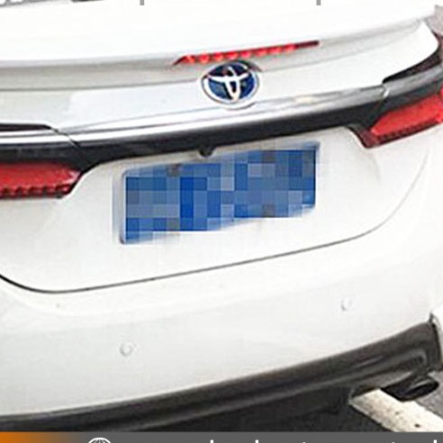 Toyota Corolla Trunk Spoiler LED Un-painted (PK) Model 2017-2021