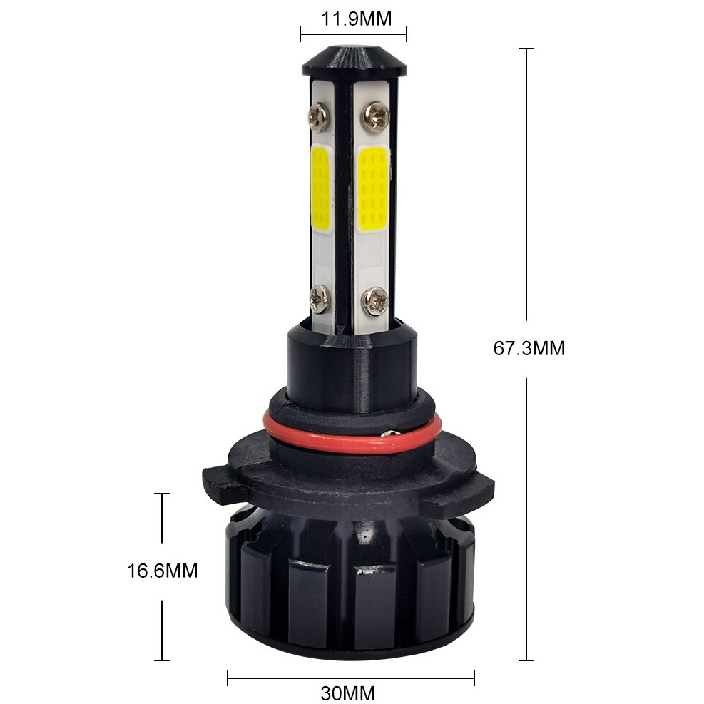 Black LED Bulb for Fog lamps