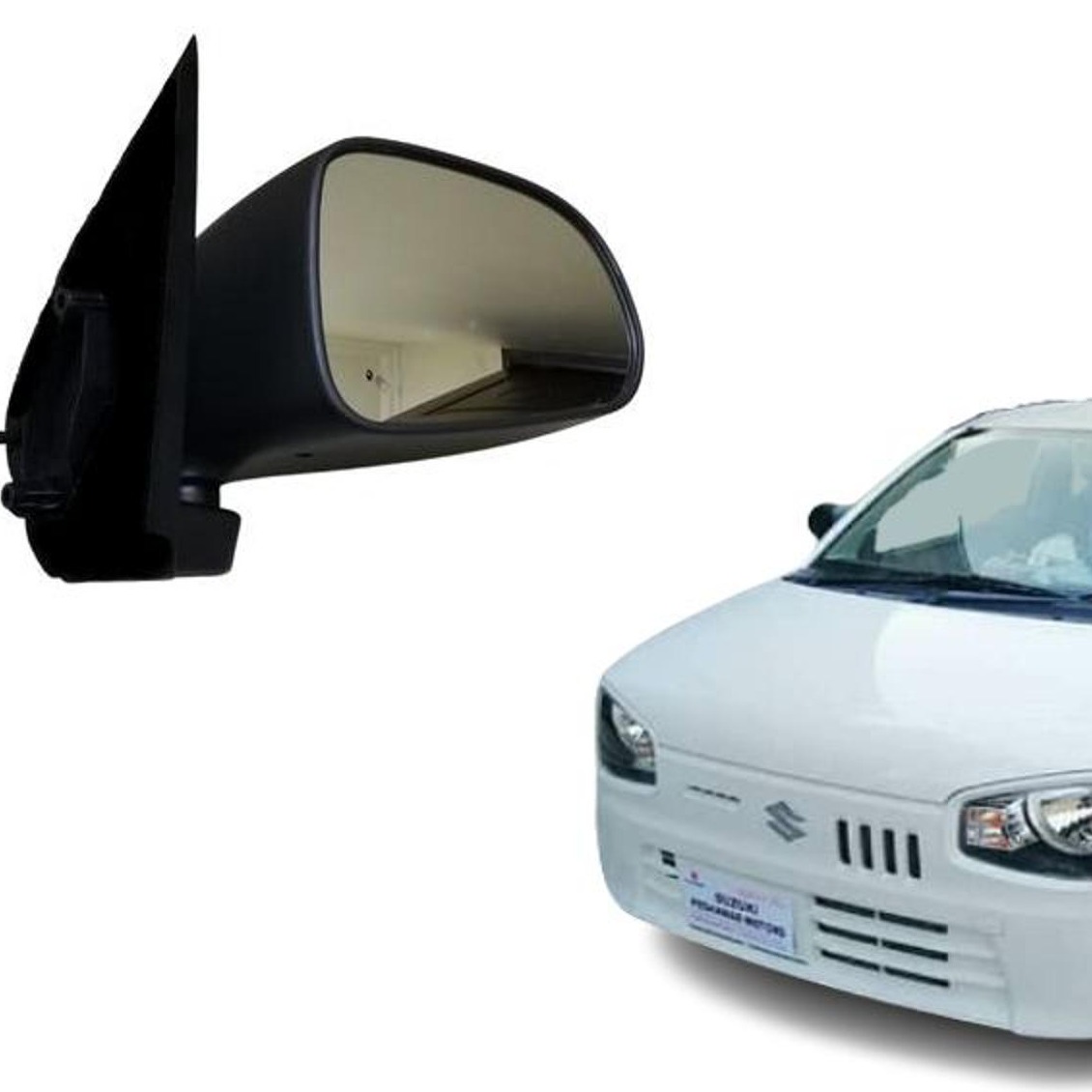 Suzuki Alto Side Mirror Pair Model 2019-2022 (wide)