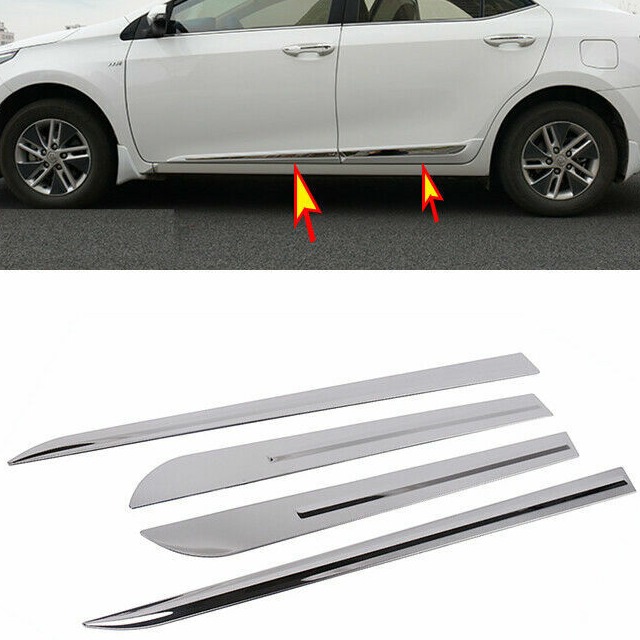 Toyota Corolla door Molding Black model 2014-2017