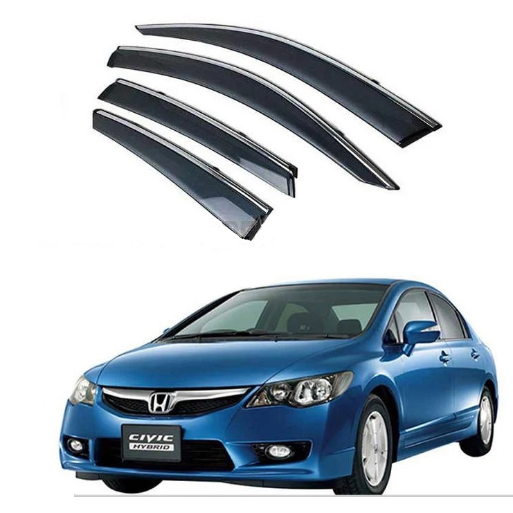 Honda Civic Air Press/Sunvisor With Chrome Model 2006-2011
