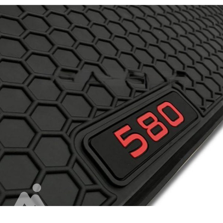 DFSK Glory 580 Pro Rubber Floor Mat Black (3PCS) Model 2019 - 2021