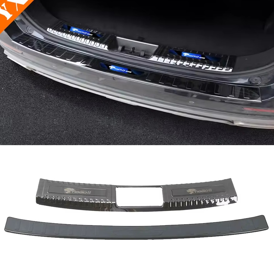 Chery Tiggo 8 Back Bumper Protector /Sill Plates Model 2022-2023