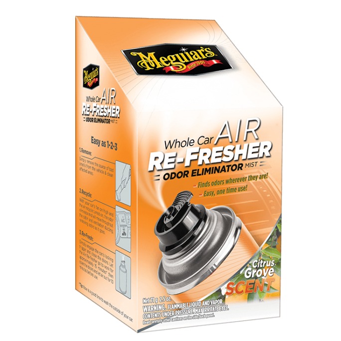 Meguiars Whole Car Air Re-Fresher - Citrus Grove Scent G16502