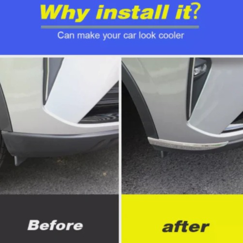 Haval H6 Front & Rear Bumper Trims 4pcs Set