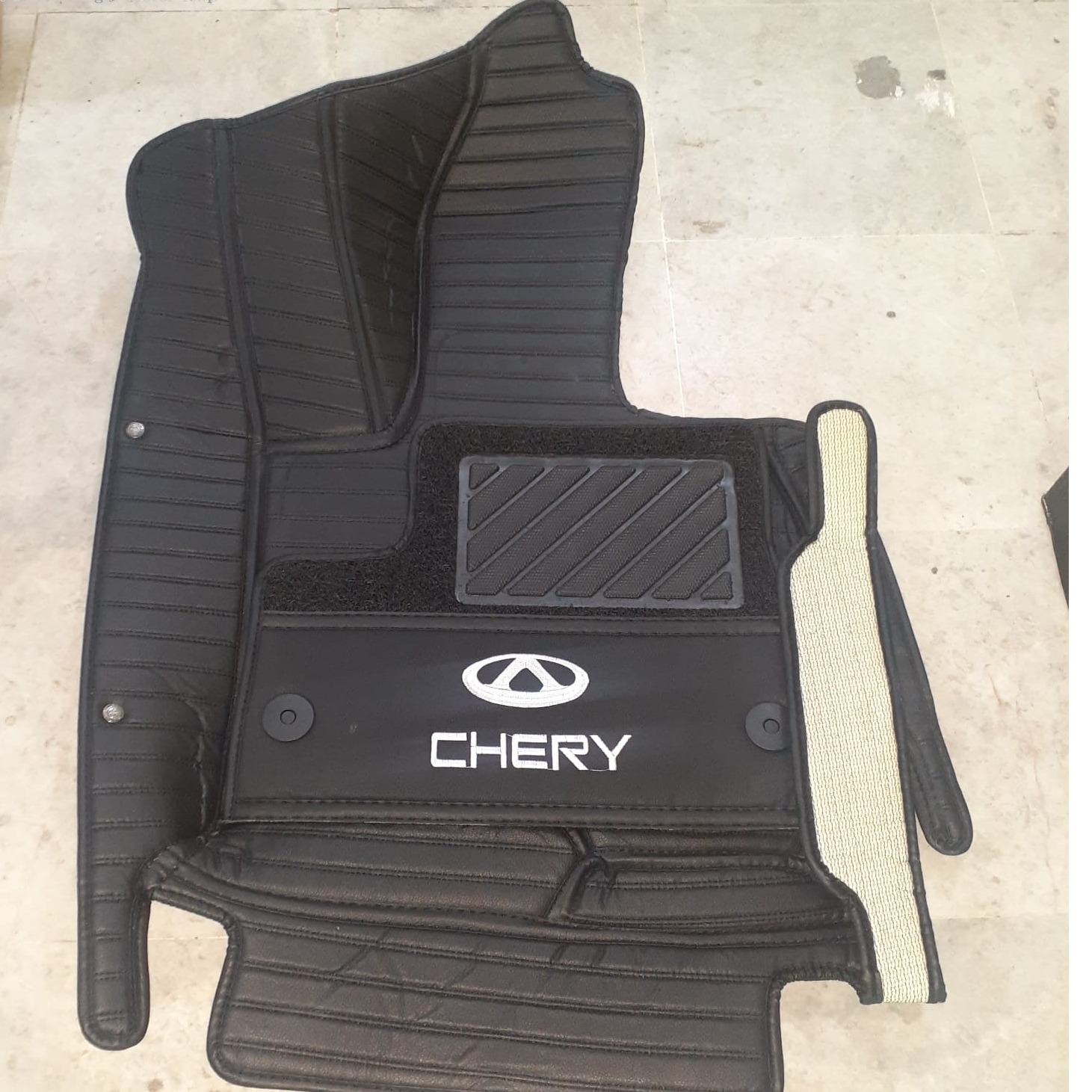 Chery Tiggo 10D Floor Mat Black With Black (3Pc)Model 2022-2023
