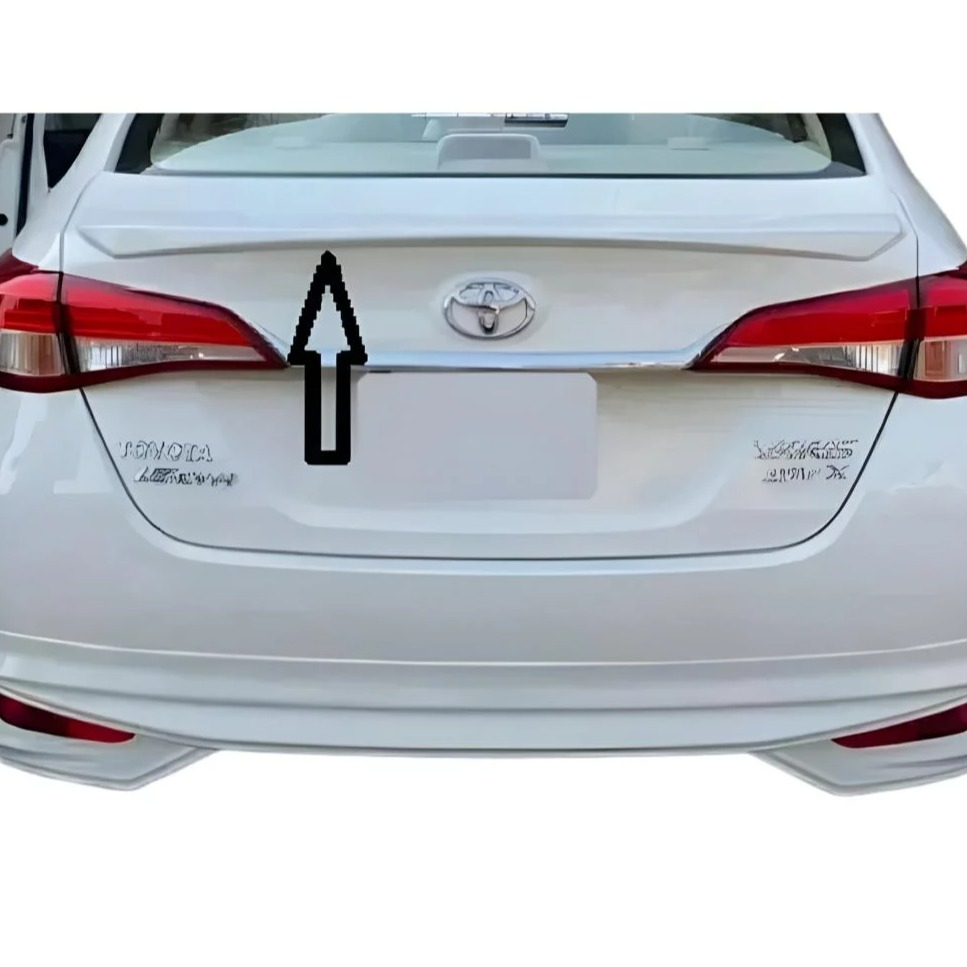 Toyota Yaris Trunk Spoiler V3 Un-Painted (PK) Model 2019-2021