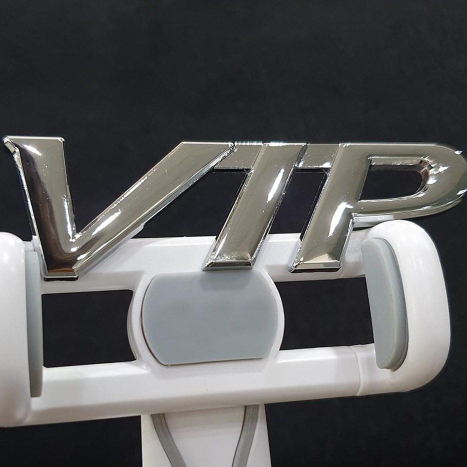 Vip Monogram Chrome Emblem / Logo