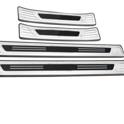 Cherry Tiggo 4 Door Sill Plates Metal (outerSide)Silver Model 2022-2023