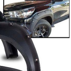 Toyota Hilux Revo Over Fender Big Matt Black - Model 2016-2021 China