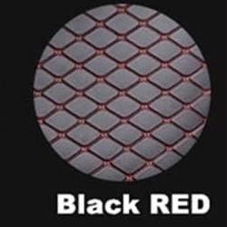 Hyundai Elantra 7D ECO Floor Mats Black with Red Stitch Model 2021