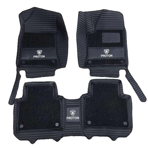 Proton X7 11D Floor Mat Black With Black Grass  Model 2022-2023