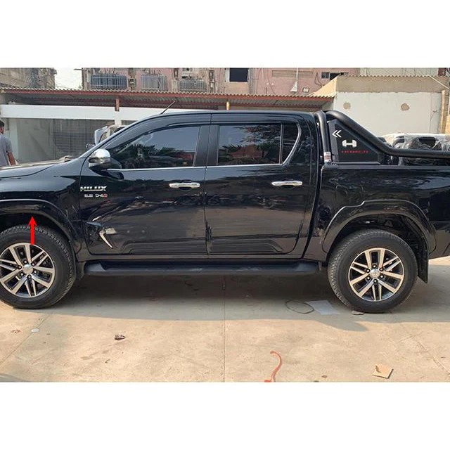 Toyota Hilux Revo Body Cladding RBS Black (Thailand) Model 2017-2021