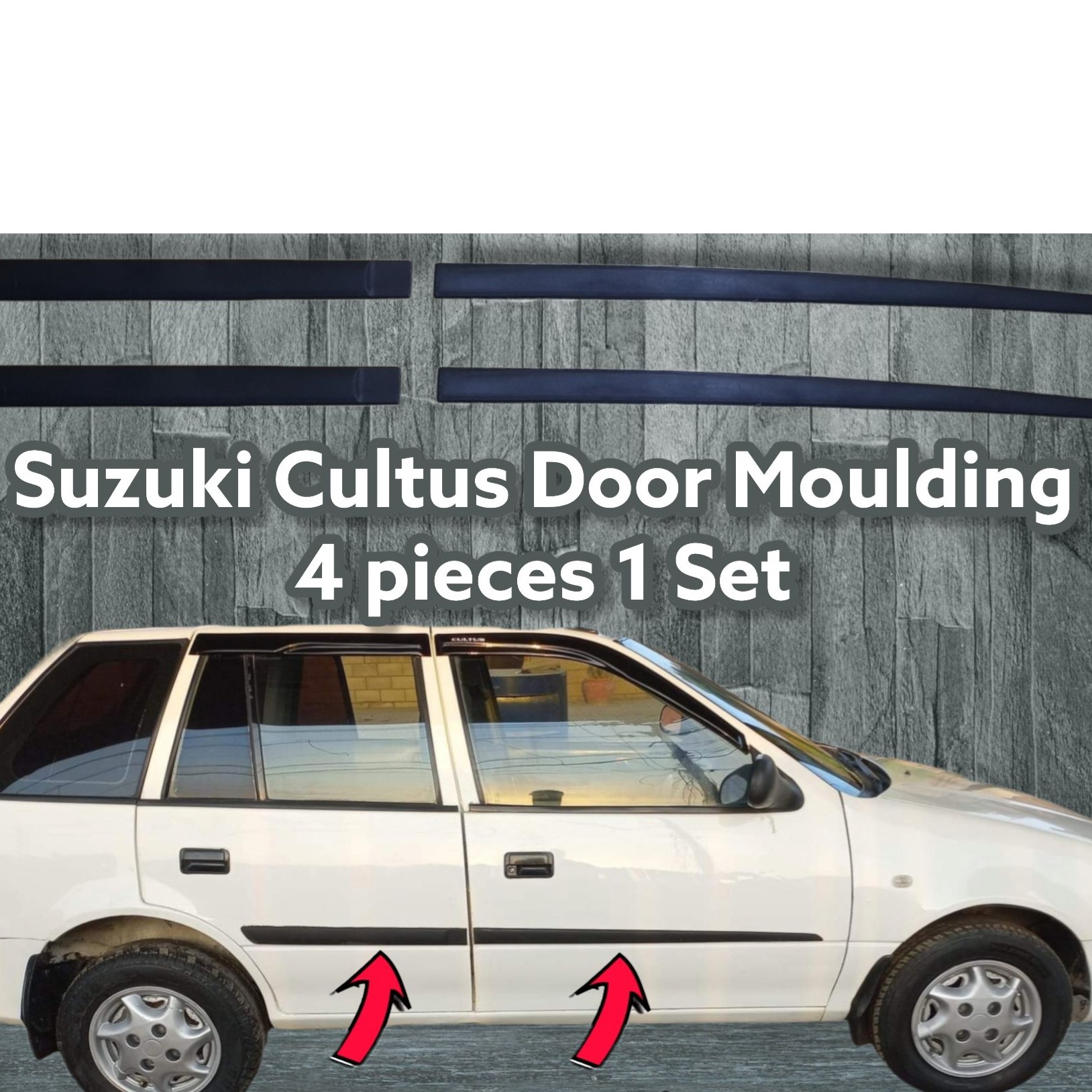 Suzuki Cultus Door Molding Steel Model 2014-2020