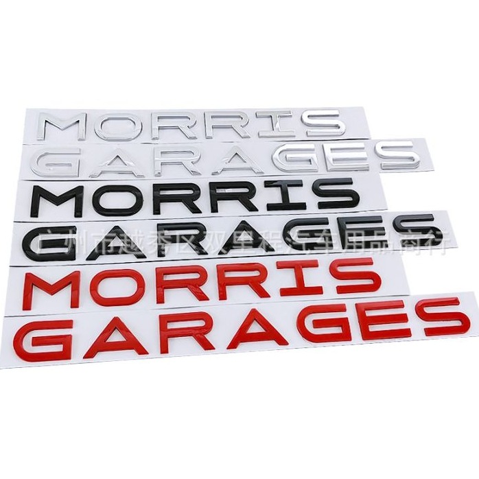 Morris Garage Bonnet Monogram Red