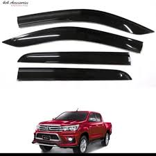 Toyota Hilux Vigo Air press / Sunvisor Smoke Without Chrome Thailand Model 2005-2012