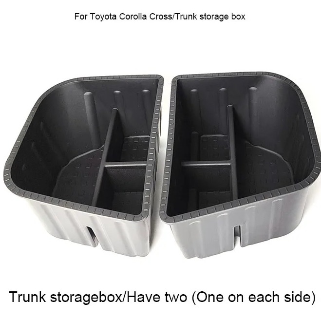 Toyota Cross Trunk Storage Box Black Model 2021-2022