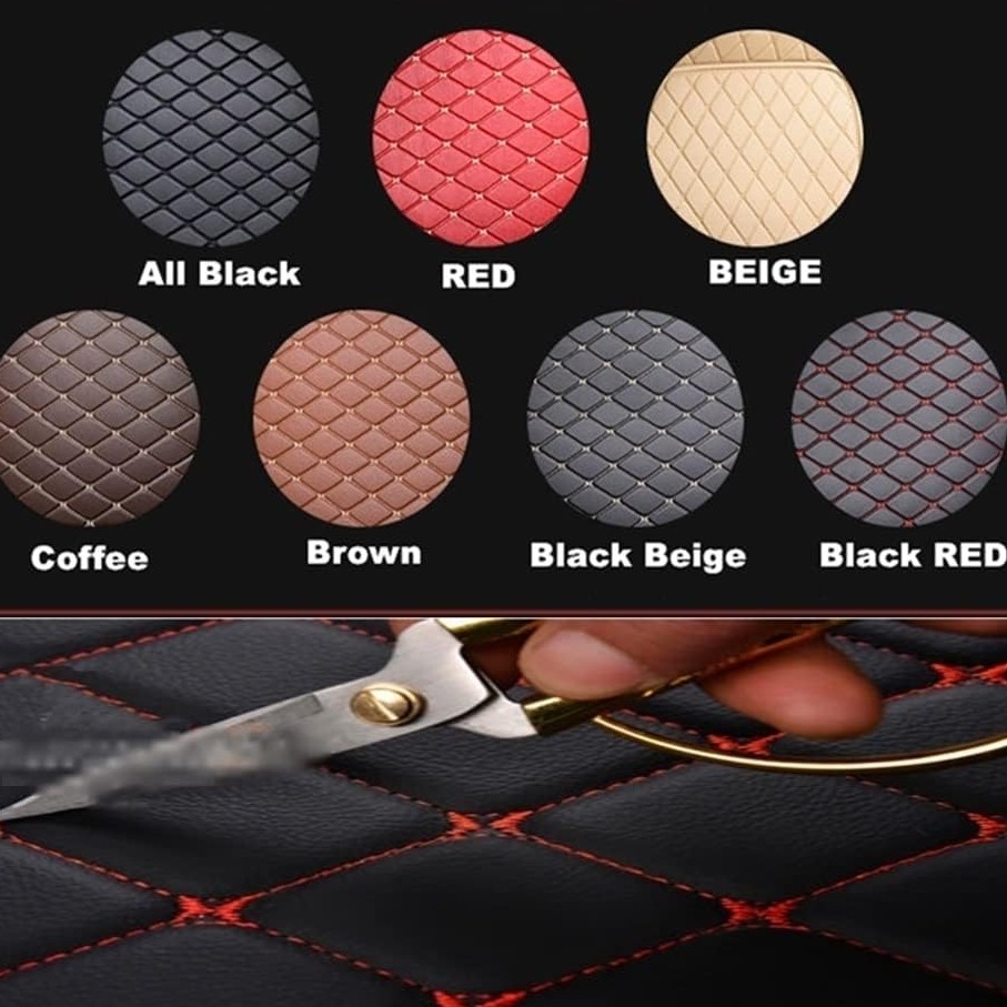 Honda HR-V 7D Eco Floor Mat Black With Beige Stitch Model 2017-2021