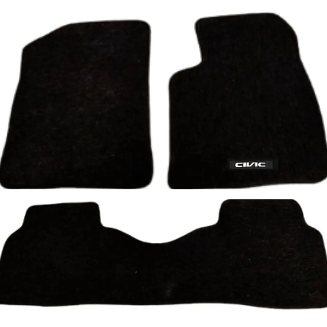 Honda Civic Carpet Floor Mat Special Black/Gray Model 2022-2023