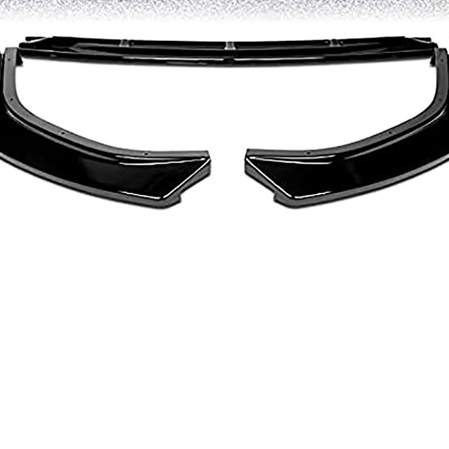 Hyundai Elantra Front Splitter Sports Style Black Model 2020-2021