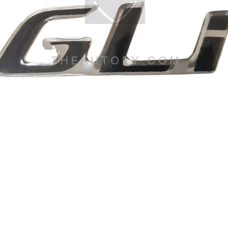 Corolla Trunk Monogram "GLi" Model: 2009-2023 Chrome Genuine