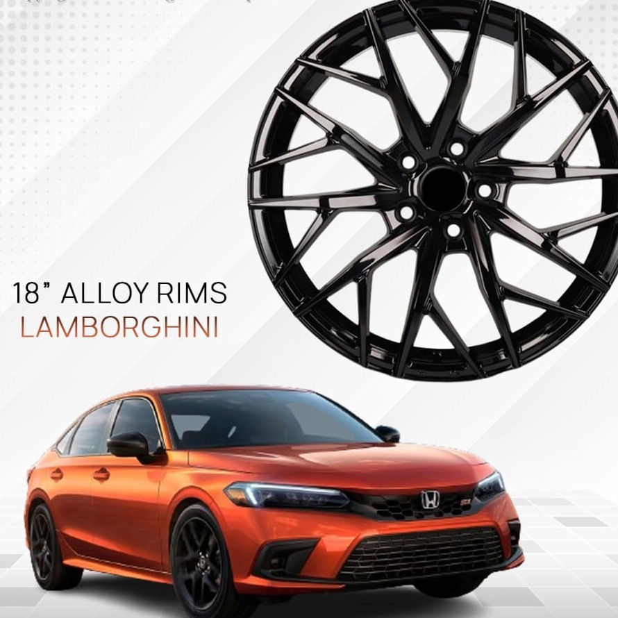 Honda Civic Alloy Rim 18 Inches Lamborghini Style