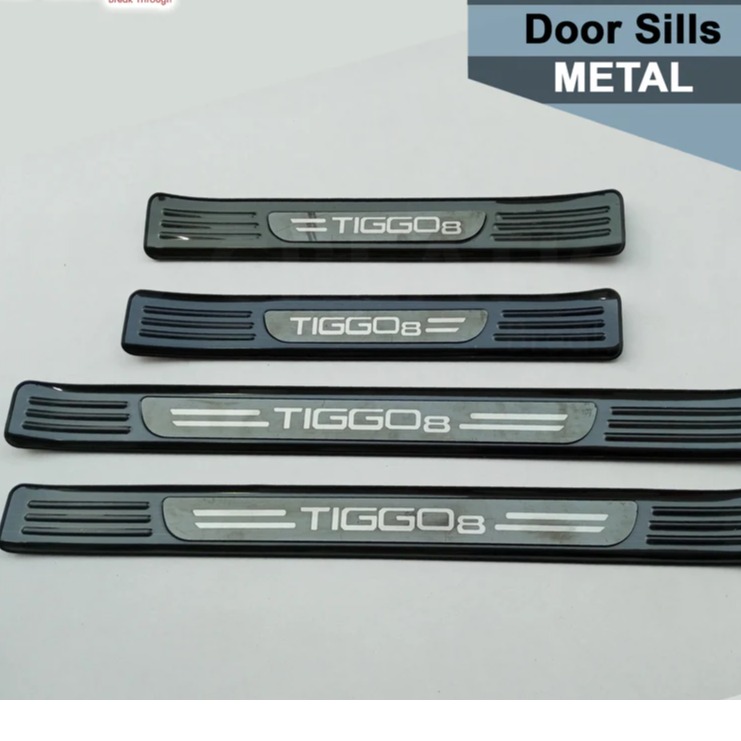 Cherry Tiggo 8 Door Sills Metal Outer