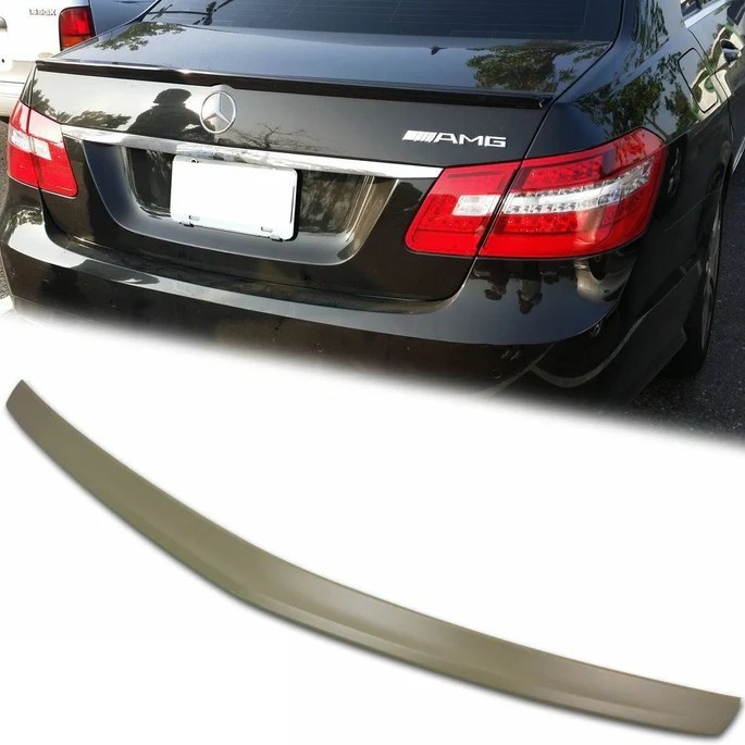 Mercedes-Benz E-Class Trunk Lip Spoiler Unpainted (533-w212-Taiwan) Model 2010-2016