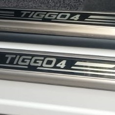 Chery Tiggo 4 Door Sill Plates Metal (Inner Side) Silver Model 2022-2023
