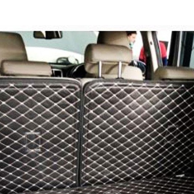 MG HS 7D Eco Back Seat Mat Black With Beige Model 2020 -2021