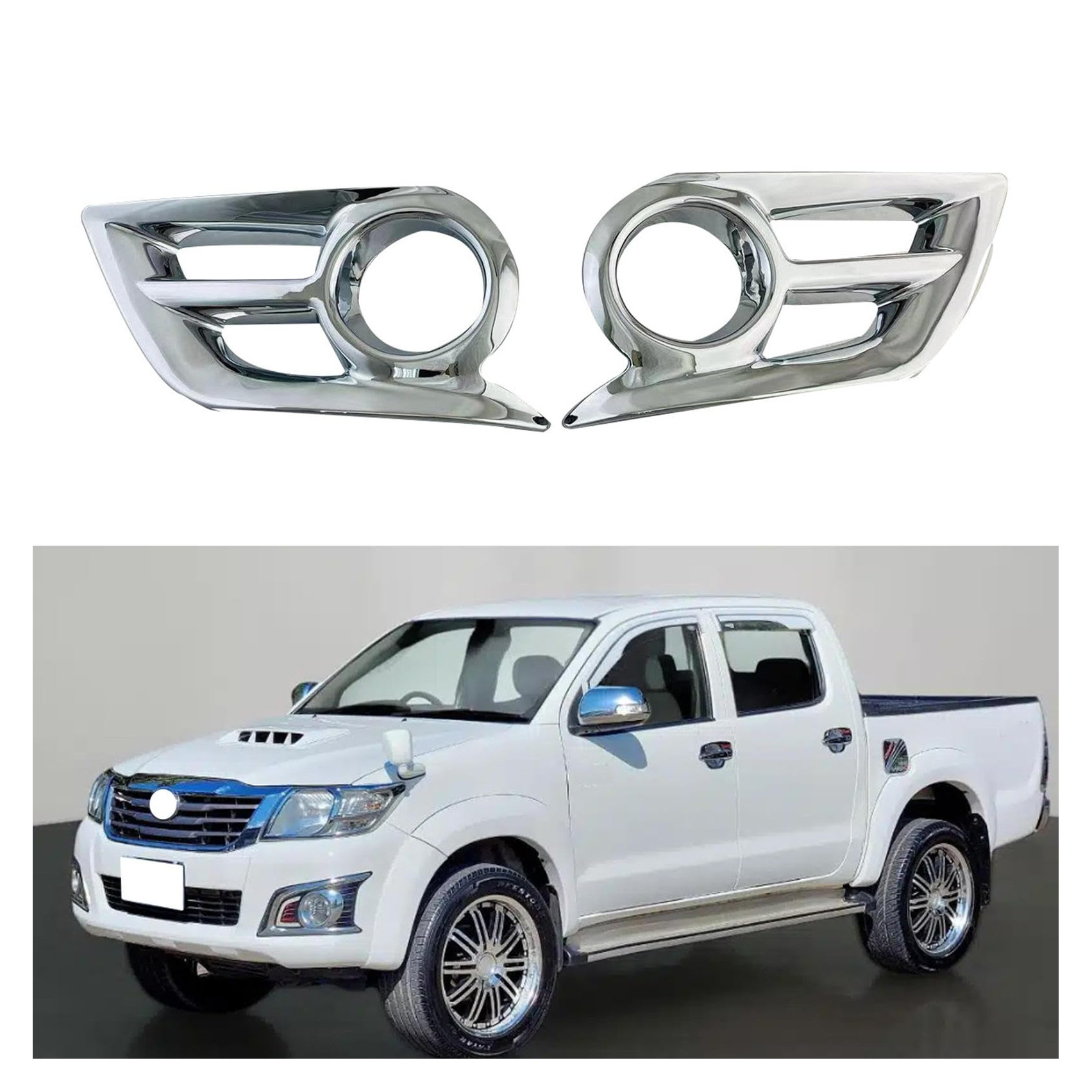 Toyota Hilux Vigo Fog light Chrome Model 2012
