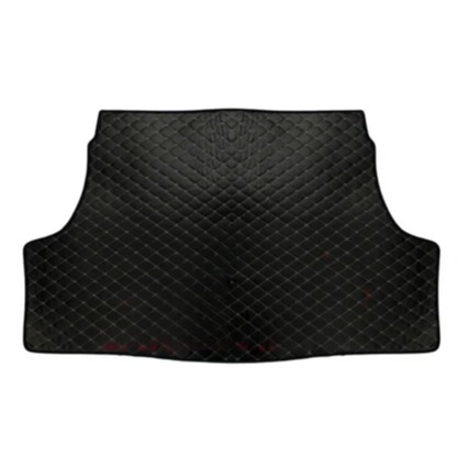 Audi A6 7D Eco Trunk Mat Black With Black Stitch Model 2020-2022