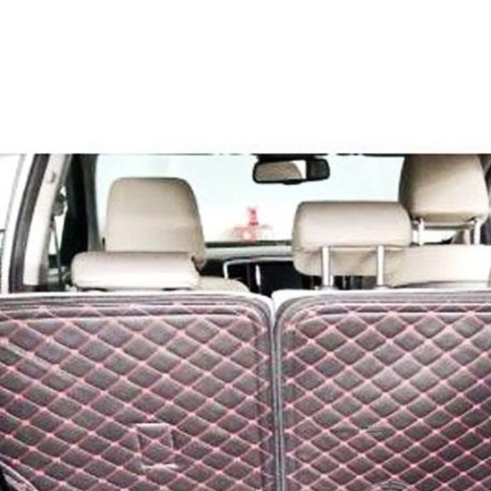 MG HS 7D Back Seat Eco Mat Black With Red Model 2020 -2021