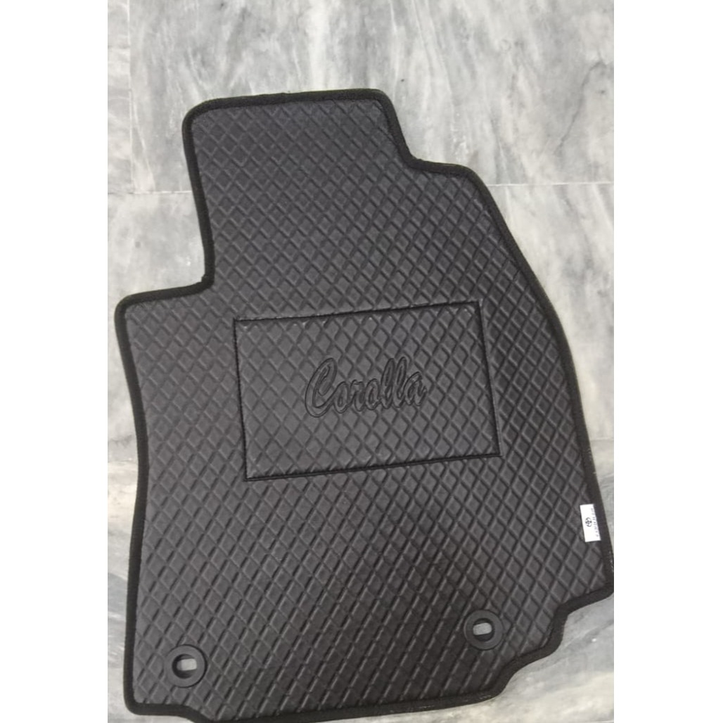 Suzuki Cultus New Floor Mats Dyed Pressed Design Black Model 2022