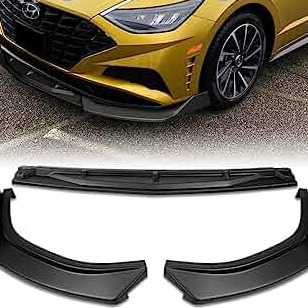 Hyundai Sonata Front Splitter 2PCs Black Model 2016-2021