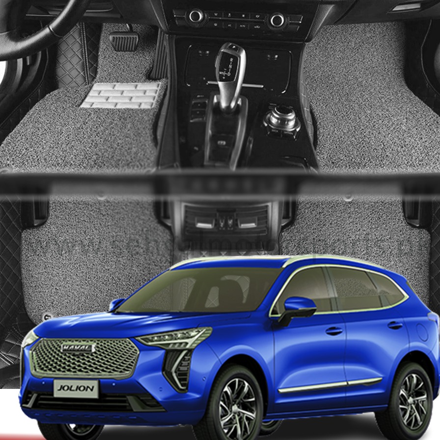 Haval Jolion Floor Mat Fur Grass Gray Model 2021-2022