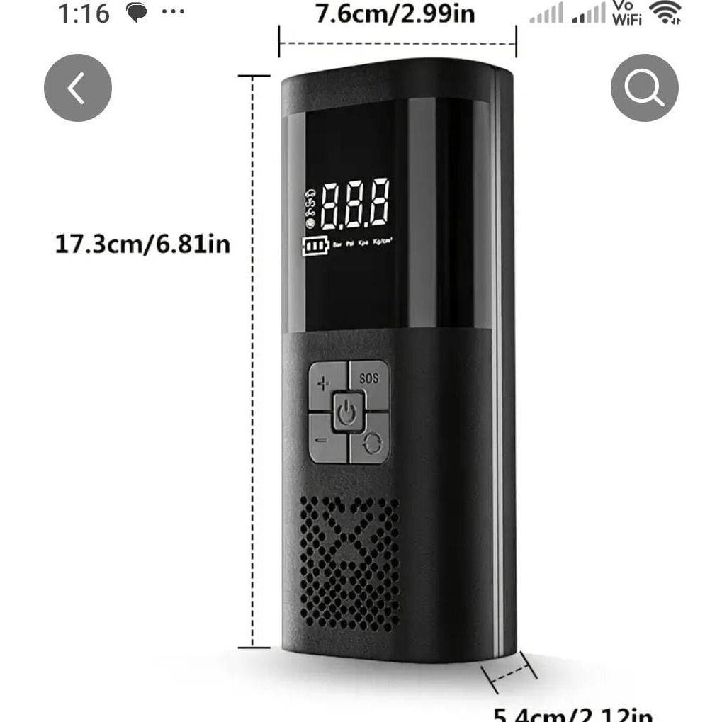 Smart Air Compressor /Tire Inflator