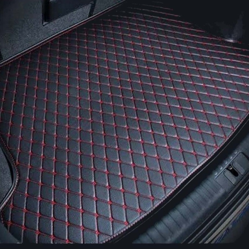 Suzuki Swift 7D Eco Trunk Mat Black with Red Stitched 3Pcs Model 2021-2022