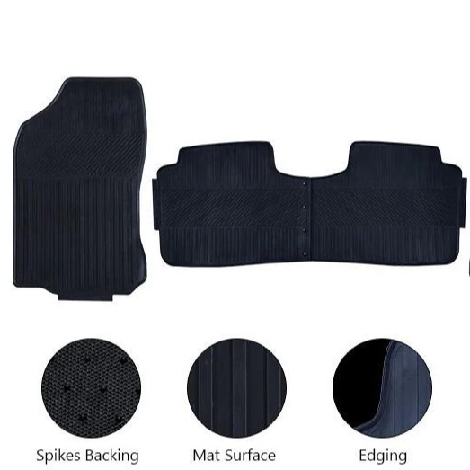 Honda Vezel Rubber Floor Mat Black Model 2014-2020