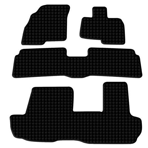 Chery Tiggo 8Pro Rubber Mat Black (Imported)Model 2022-2023