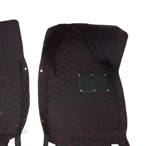 MG ZS 7D Floor Mat Black With Red Stitch 3pcs Model 2021
