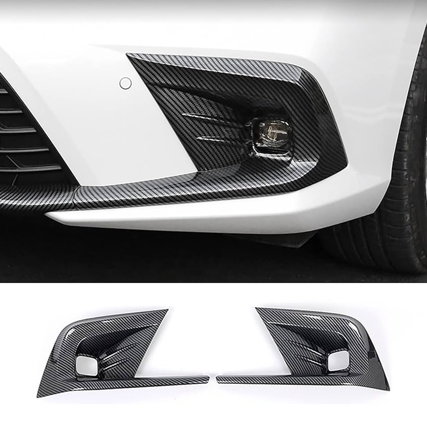 Honda Civic Fog Light Cover Trim Carbon Fiber Model 2022-2023