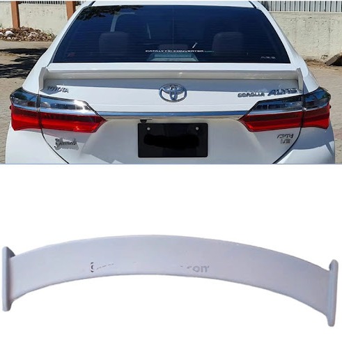 Toyota Corolla Spoiler Unpainted Model 2016-2021