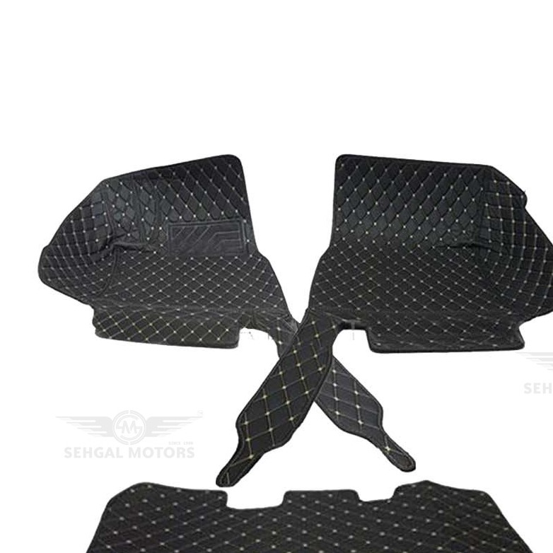 Toyota Land Cruiser 7D Floor Mat Black 4PCS Model 2012-2020